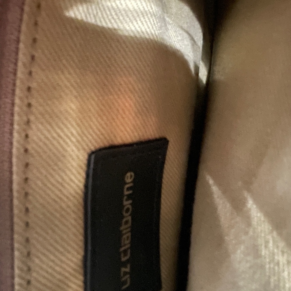 Vintage Liz Claiborne Purse - Grey and Cream - Picture 10 of 10